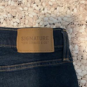 Levi Signature dark blue jeans